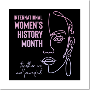 International Women's History Month Feminist Women Of Color Posters and Art